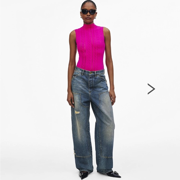 Marc Jacobs Denim - Marc Jacobs Women's Boyfriend Jeans - Blue Denim